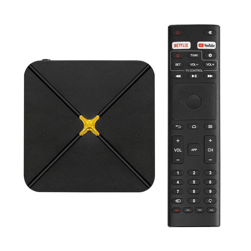 Caja TV inteligente 4K HDR HLQ-Max | Reproductor multimedia de red de cuatro núcleos de alta velocidad